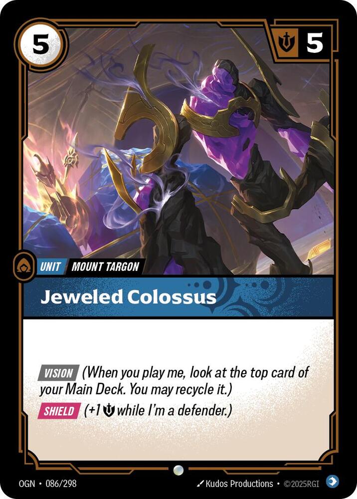 Jeweled Colossus - Origins (Common) [OGN-086] — riftbound card