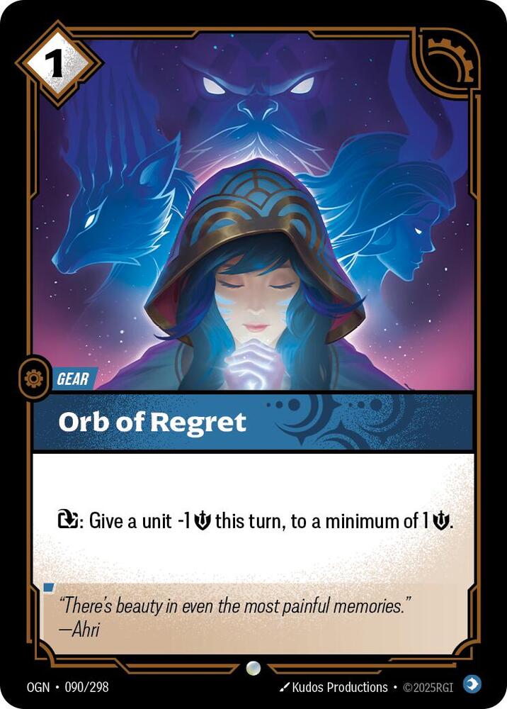 Orb of Regret - Origins (Common) [OGN-090] — riftbound card