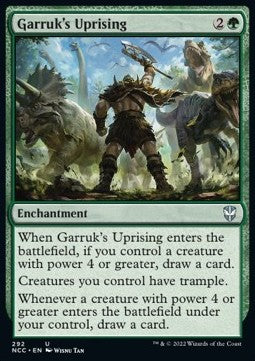 Garruk's Uprising - Commander: Streets of New Capenna (Uncommon) [NCC-292] Imagen principal del producto