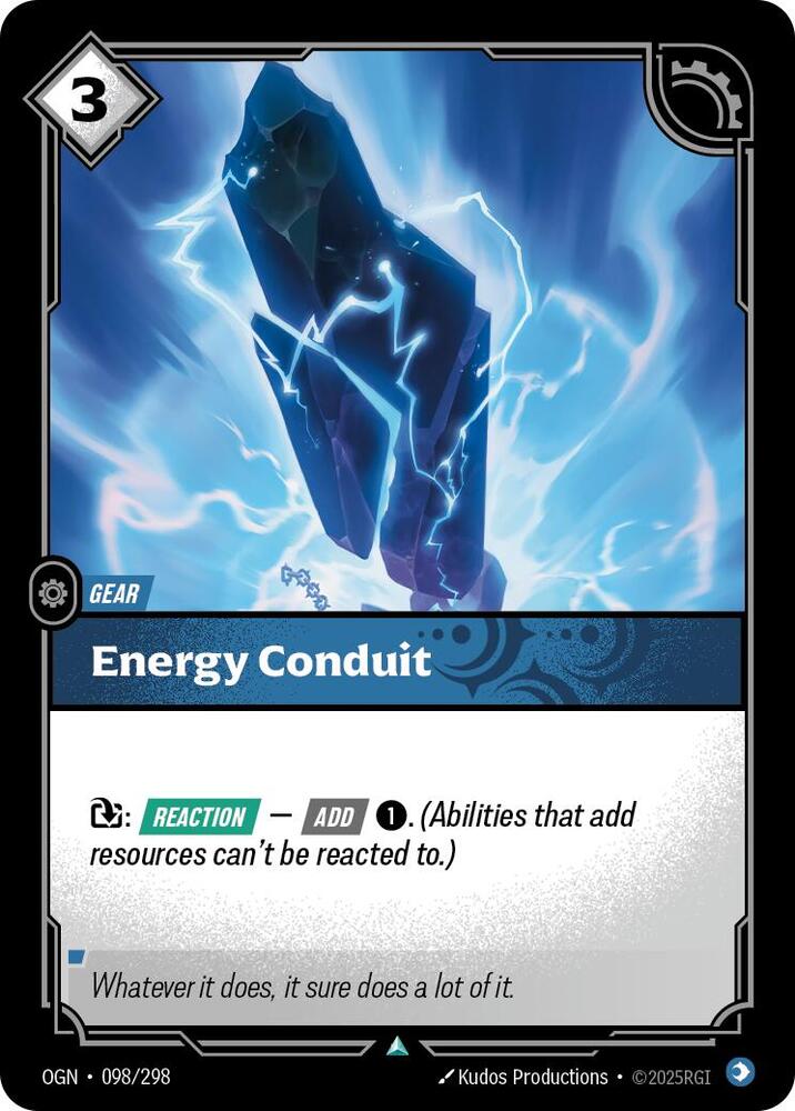 Energy Conduit - Origins (Uncommon) [OGN-098] — riftbound card