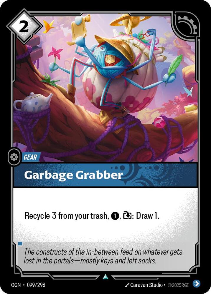Garbage Grabber - Origins (Uncommon) [OGN-099] — riftbound card