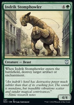 Indrik Stomphowler - Commander: Streets of New Capenna (Uncommon) [NCC-297] Imagen principal del producto