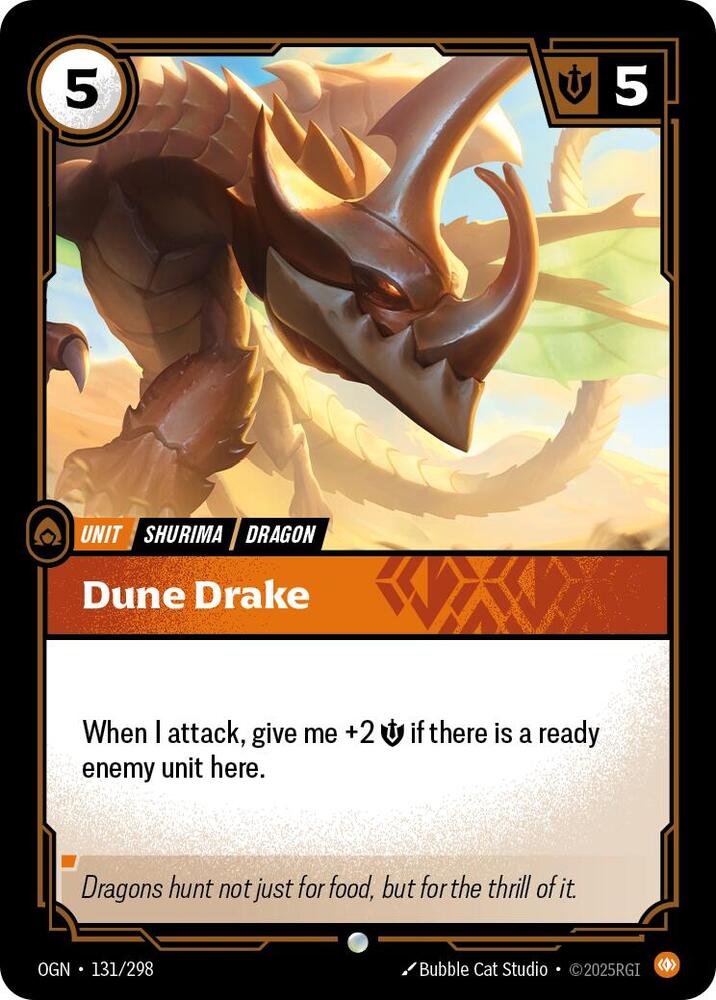 Dune Drake - Origins (Common) [OGN-131] — riftbound card