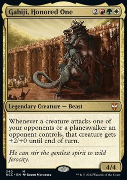 Gahiji, Honored One - Commander: Streets of New Capenna (Mythic) [NCC-340] Image principale du produit