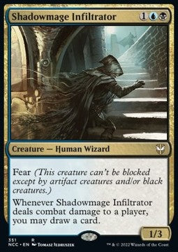 Shadowmage Infiltrator - Commander: Streets of New Capenna (Rare) [NCC-351] Image principale du produit