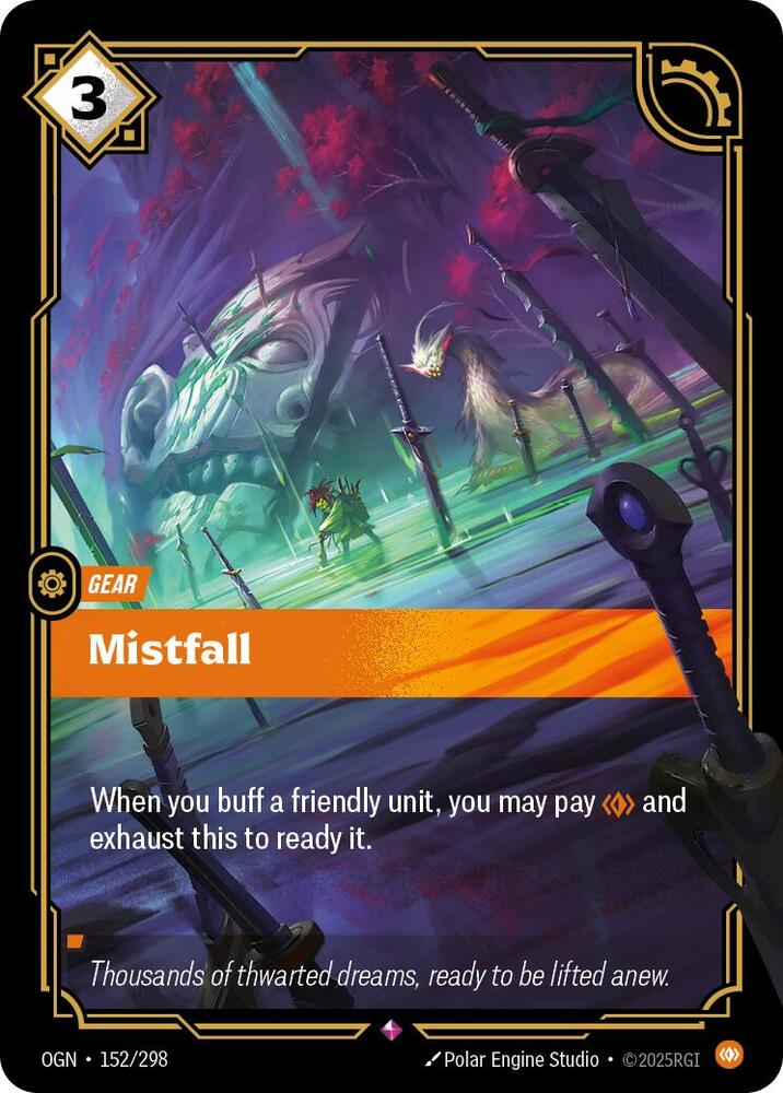 Mistfall - Origins (Rare) [OGN-152] — riftbound card