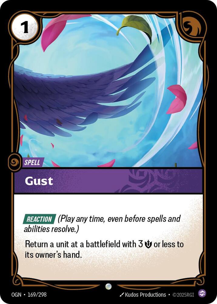 Gust - Origins (Common) [OGN-169] — riftbound card