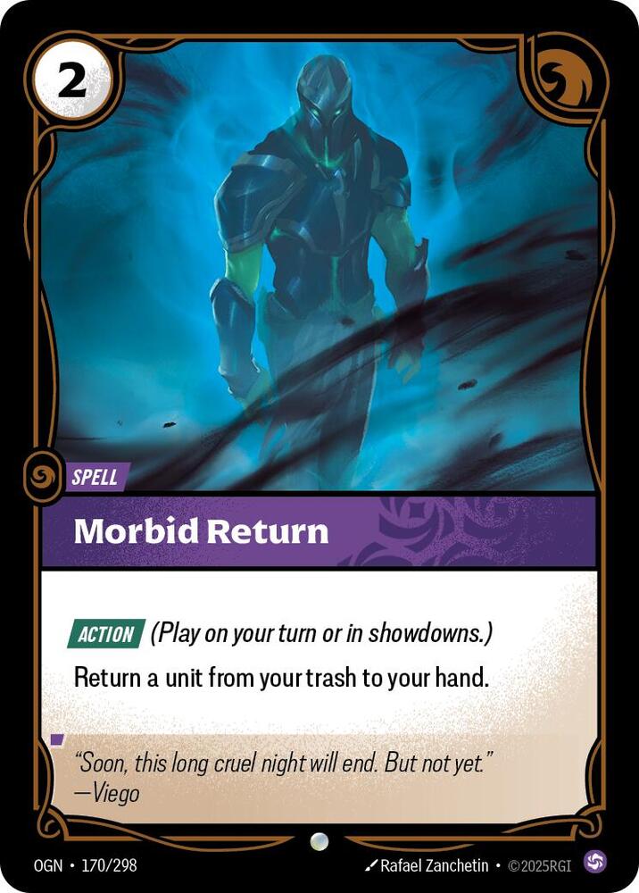 Morbid Return - Origins (Common) [OGN-170] — riftbound card
