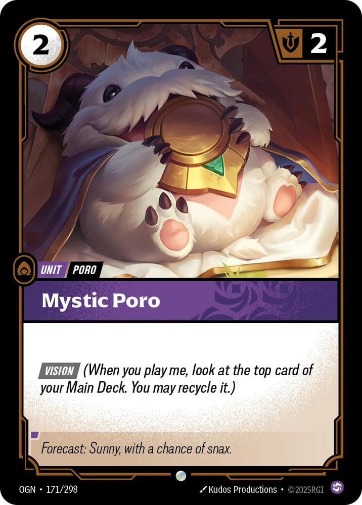Mystic Poro - Origins (Common) [OGN-171] — riftbound card
