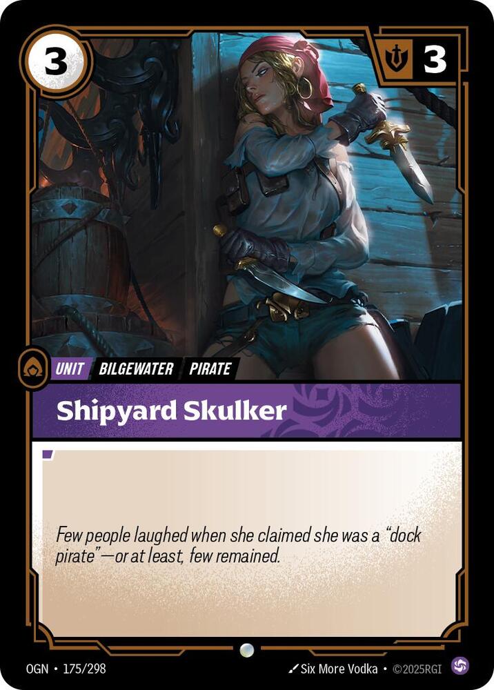 Shipyard Skulker - Origins (Common) [OGN-175] — riftbound card