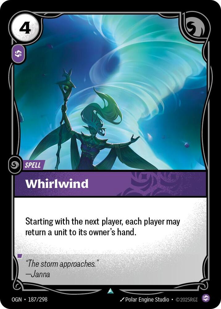 Whirlwind - Origins (Uncommon) [OGN-187] — riftbound card