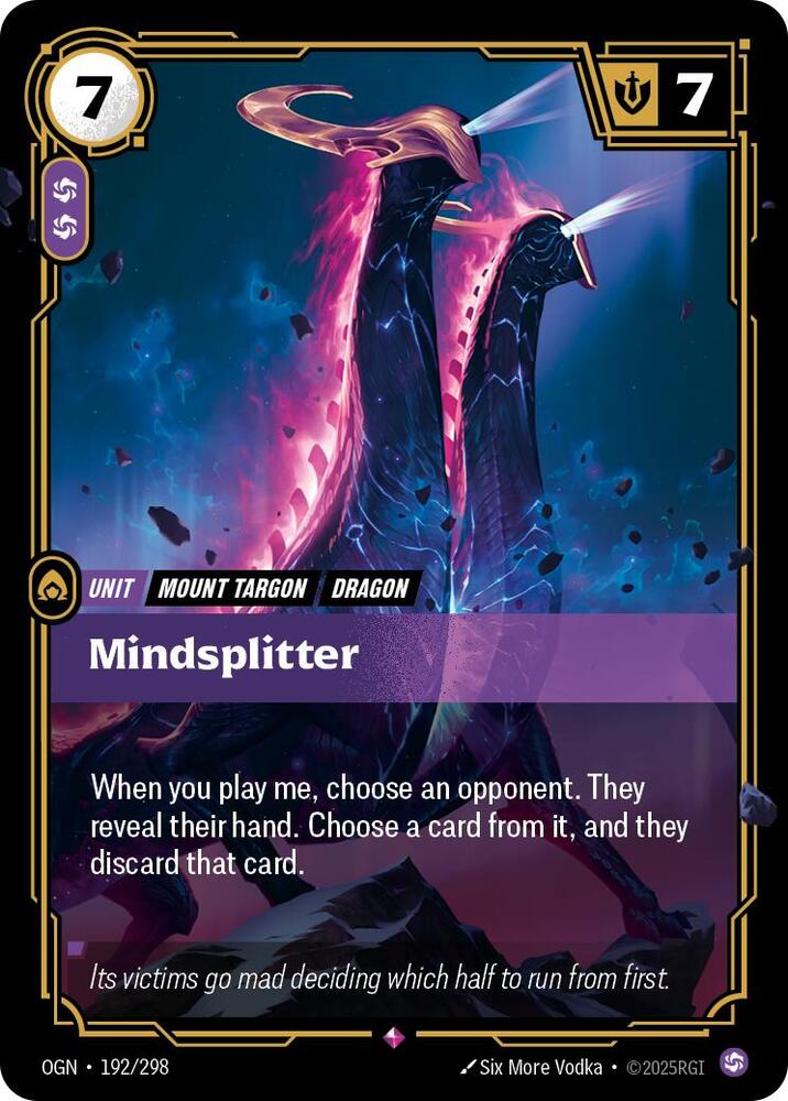 Mindsplitter - Origins (Rare) [OGN-192] — riftbound card