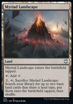 Myriad Landscape - Commander: Streets of New Capenna (Uncommon) [NCC-416] Imagen principal del producto