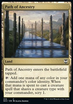 Path of Ancestry - Commander: Streets of New Capenna (Common) [NCC-419] Imagen principal del producto