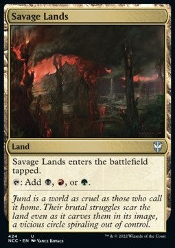 Savage Lands - Commander: Streets of New Capenna (Uncommon) [NCC-424]