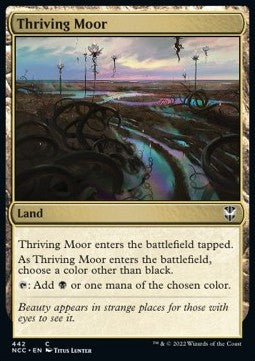 Thriving Moor - Commander: Streets of New Capenna (Common) [NCC-442]