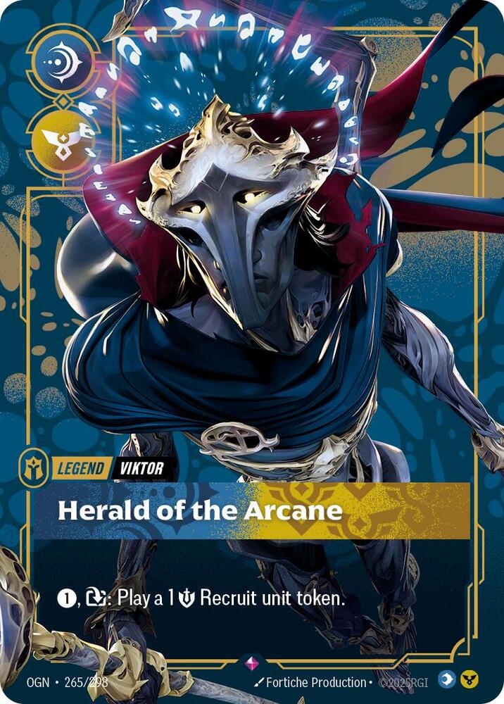 Viktor, Herald of the Arcane - Origins (Rare) [OGN-265] — riftbound card Hauptbild
