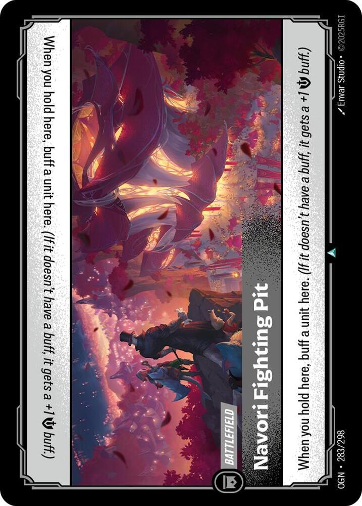 Navori Fighting Pit - Origins (Uncommon) [OGN-283] — riftbound card
