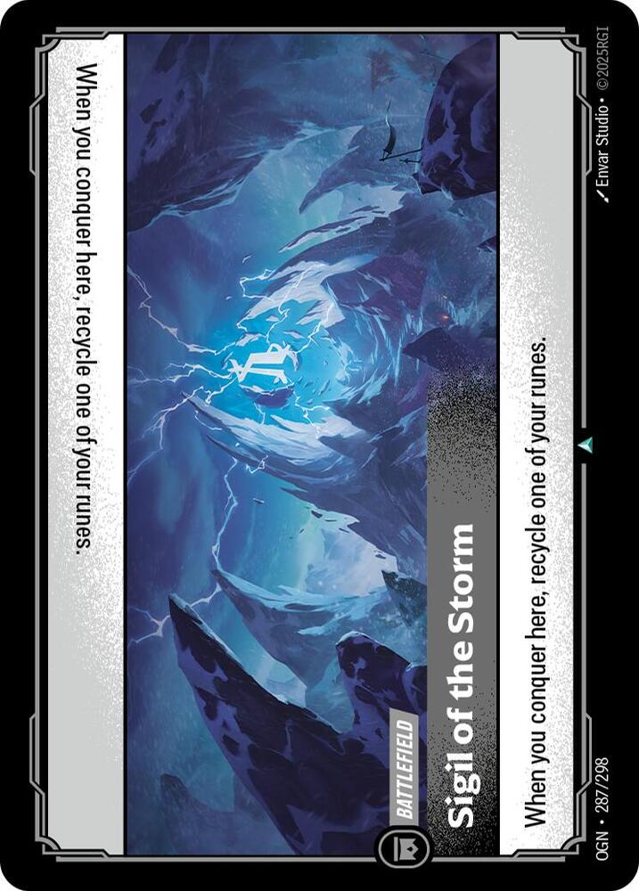 Sigil of the Storm - Origins (Uncommon) [OGN-287] — riftbound card