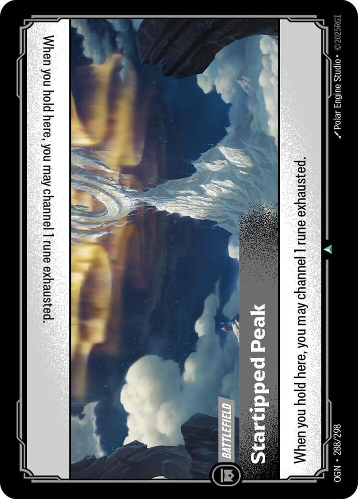 Startipped Peak - Origins (Uncommon) [OGN-288] — riftbound card