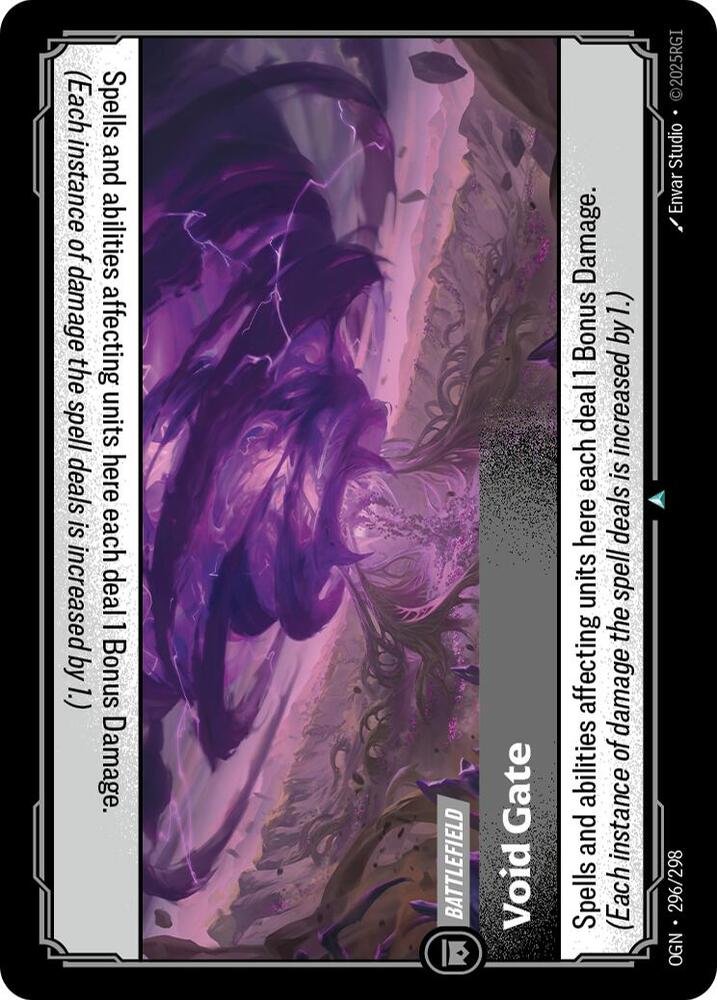 Void Gate - Origins (Uncommon) [OGN-296] — riftbound card