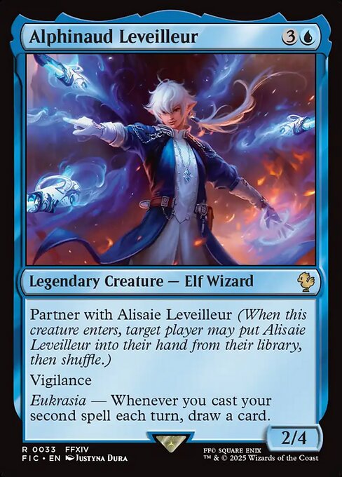 Alphinaud Leveilleur – Final Fantasy Commander (FIC-33) Magic: The Gathering card | LC-REM-20260804-15339505779020-65331e86-1ff3-45e4-b789-7afec4ca9bd5 Image principale du produit
