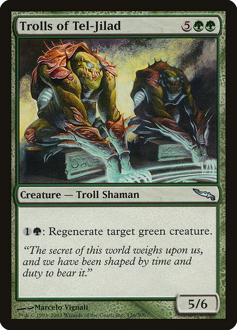 Trolls of Tel-Jilad – Mirrodin (MRD-136) Magic: The Gathering card | LC-REM-20260804-15617493631308-6535f2ad-6cda-4be9-8e4f-6f062b63be31 Hoofdafbeelding