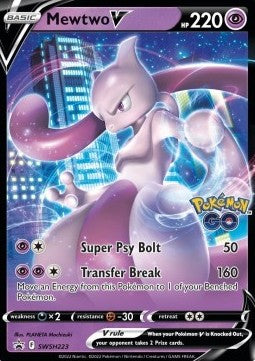 Mewtwo V - SWSH Black Star Promos (Promo) [SWSH-223] Imagen principal del producto
