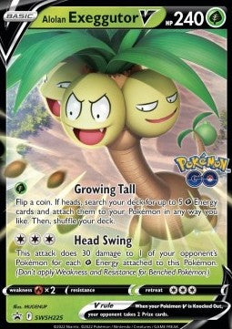 Alolan Exeggutor V - SWSH Black Star Promos (Promo) [SWSH-225] Hover Image