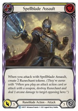 Spellblade Assault (Yellow) (Regular) - History Pack 1 (Rare) [1HP-271] Hauptbild