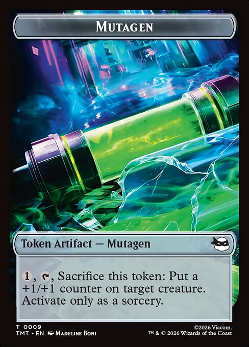 Mutagen – Teenage Mutant Ninja Turtles Tokens (TTMT-9) Magic: The Gathering card | LC-REM-20260804-15620983554380-6559c423-449c-4e8e-8384-3ce78183e317