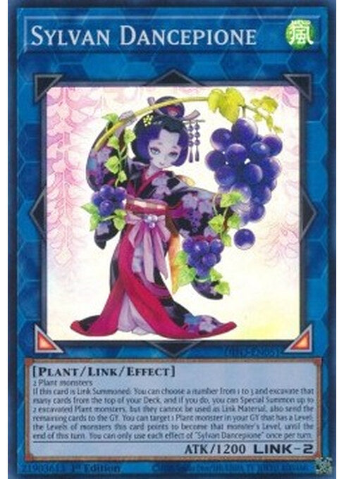 Sylvan Dancepione — Dimension Force (DIFO-051) Yu-Gi-Oh! card Hauptbild