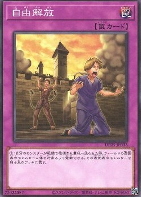 Liberty at Last! — Duelist Pack: Duelists of Whirlwind (DP25-033) Yu-Gi-Oh! card Image principale du produit