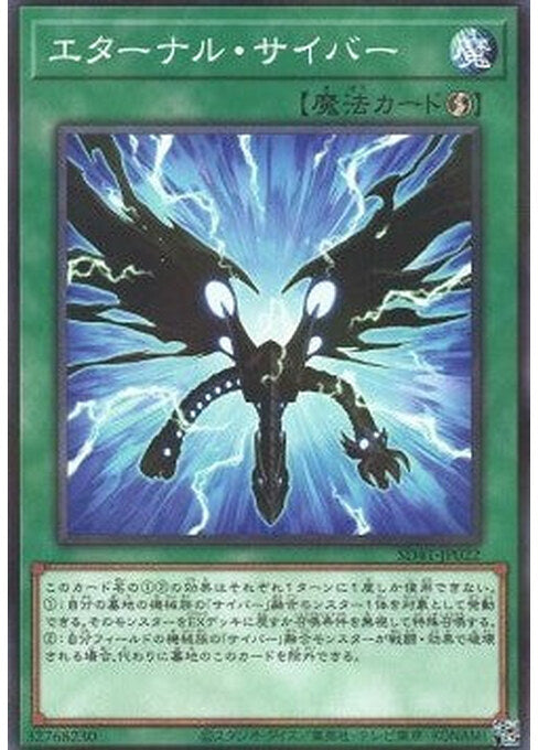 Cyber Eternal — Structure Deck: Cyber Style's Successor (SD41-022) Yu-Gi-Oh! card Hauptbild