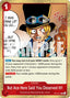 But Ace Here Said You Deserved It!! (OP13-019) - Carrying on his Will (Rare) [OP13-019] — one-piece card
