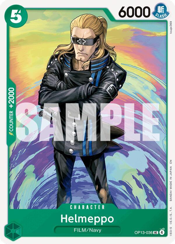 Helmeppo (OP13-036) - Carrying on his Will (Uncommon) [OP13-036] — one-piece card