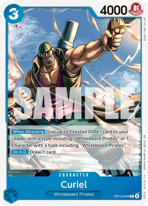 Curiel (OP13-044) - Carrying on his Will (Common) [OP13-044] — one-piece card