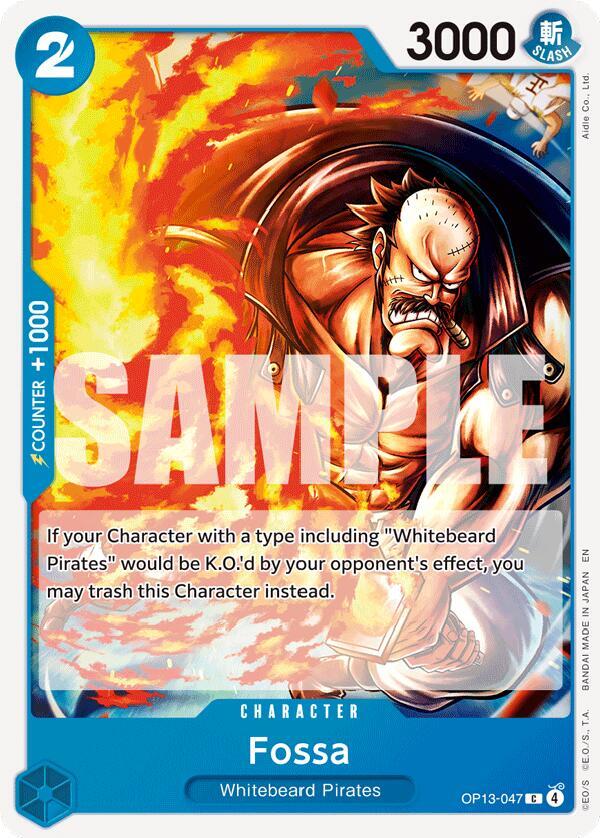 Fossa (OP13-047) - Carrying on his Will (Common) [OP13-047] — one-piece card Immagine principale del prodotto