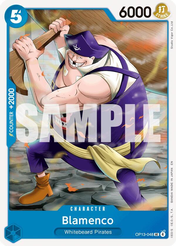 Blamenco (OP13-048) - Carrying on his Will (Uncommon) [OP13-048] — one-piece card