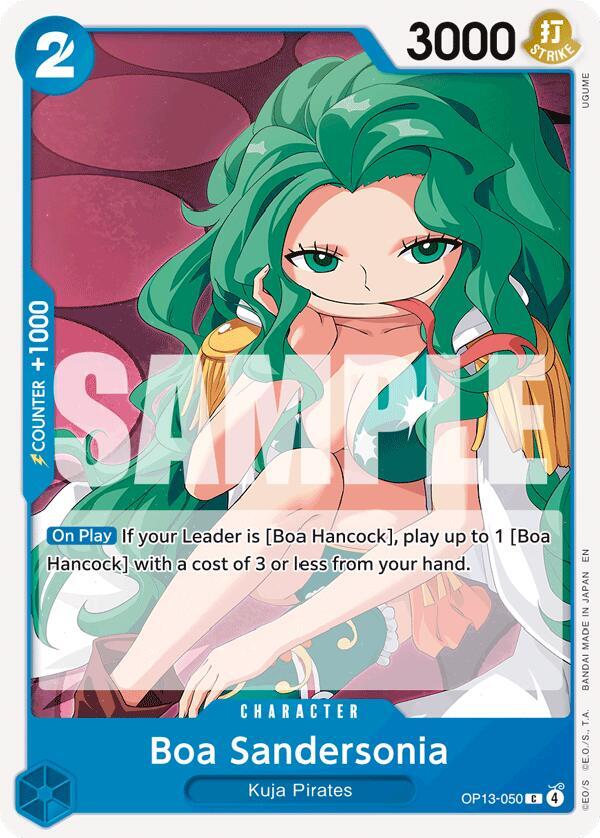 Boa Sandersonia (OP13-050) - Carrying on his Will (Common) [OP13-050] — one-piece card