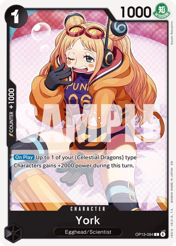 York (OP13-094) - Carrying on his Will (Common) [OP13-094] — one-piece card