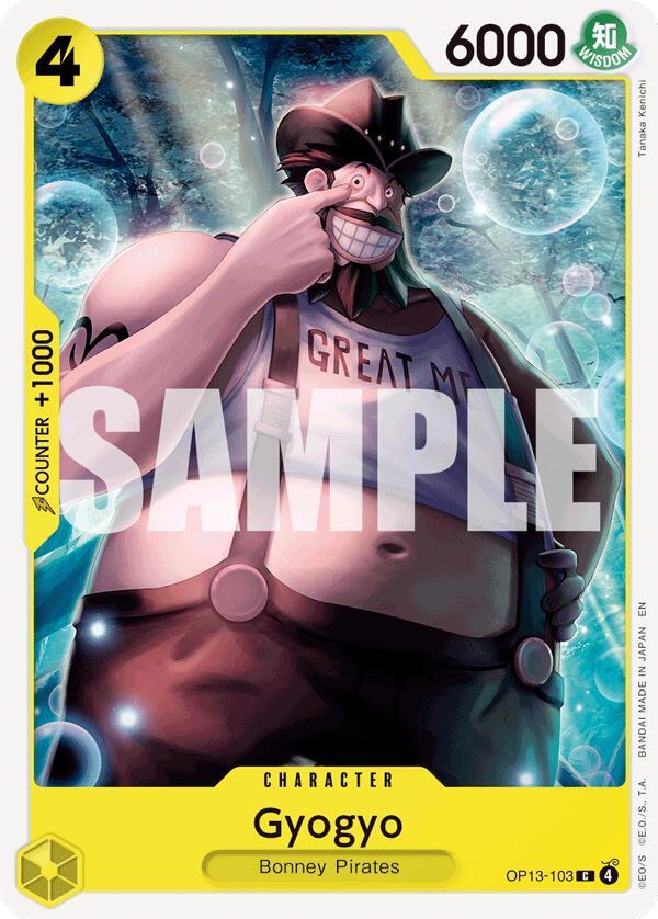 Gyogyo (OP13-103) - Carrying on his Will (Common) [OP13-103] — one-piece card