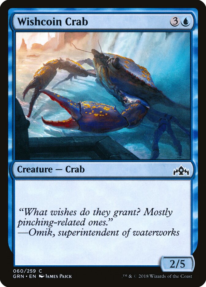 Wishcoin Crab - Guilds of Ravnica (Common) [GRN-60]