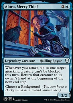 Alora, Merry Thief - Commander Legends: Battle for Baldur's Gate (Uncommon) [CLB-55] Hover Image