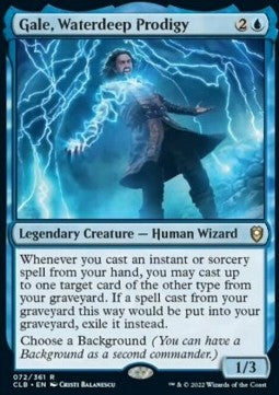 Gale, Waterdeep Prodigy - Commander Legends: Battle for Baldur's Gate (Rare) [CLB-72] Hauptbild