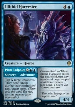 Illithid Harvester // Plant Tadpoles - Commander Legends: Battle for Baldur's Gate (Rare) [CLB-76] Main image
