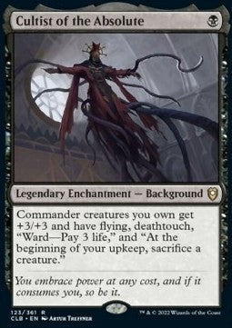 Cultist of the Absolute - Commander Legends: Battle for Baldur's Gate (Rare) [CLB-123] Main image