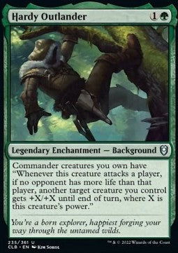 Hardy Outlander - Commander Legends: Battle for Baldur's Gate (Uncommon) [CLB-235] Hauptbild