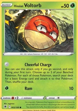 Hisuian Voltorb - Astral Radiance (Common) [ASR-002] Hover Image