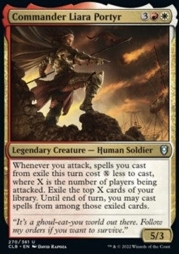 Commander Liara Portyr - Commander Legends: Battle for Baldur's Gate (Uncommon) [CLB-270] Hover Image